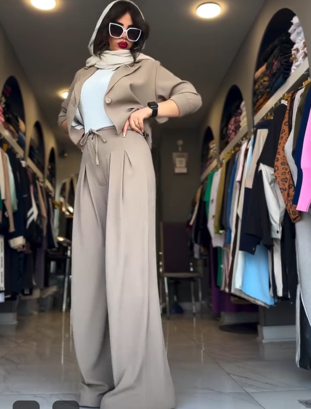 کت شلوار شیک زنانه ۱۲۲