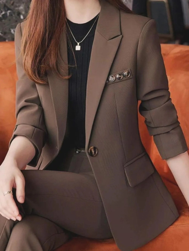 کتشلوار زنانه قهوه ای