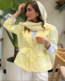 کت لینن زنانه مجلسی