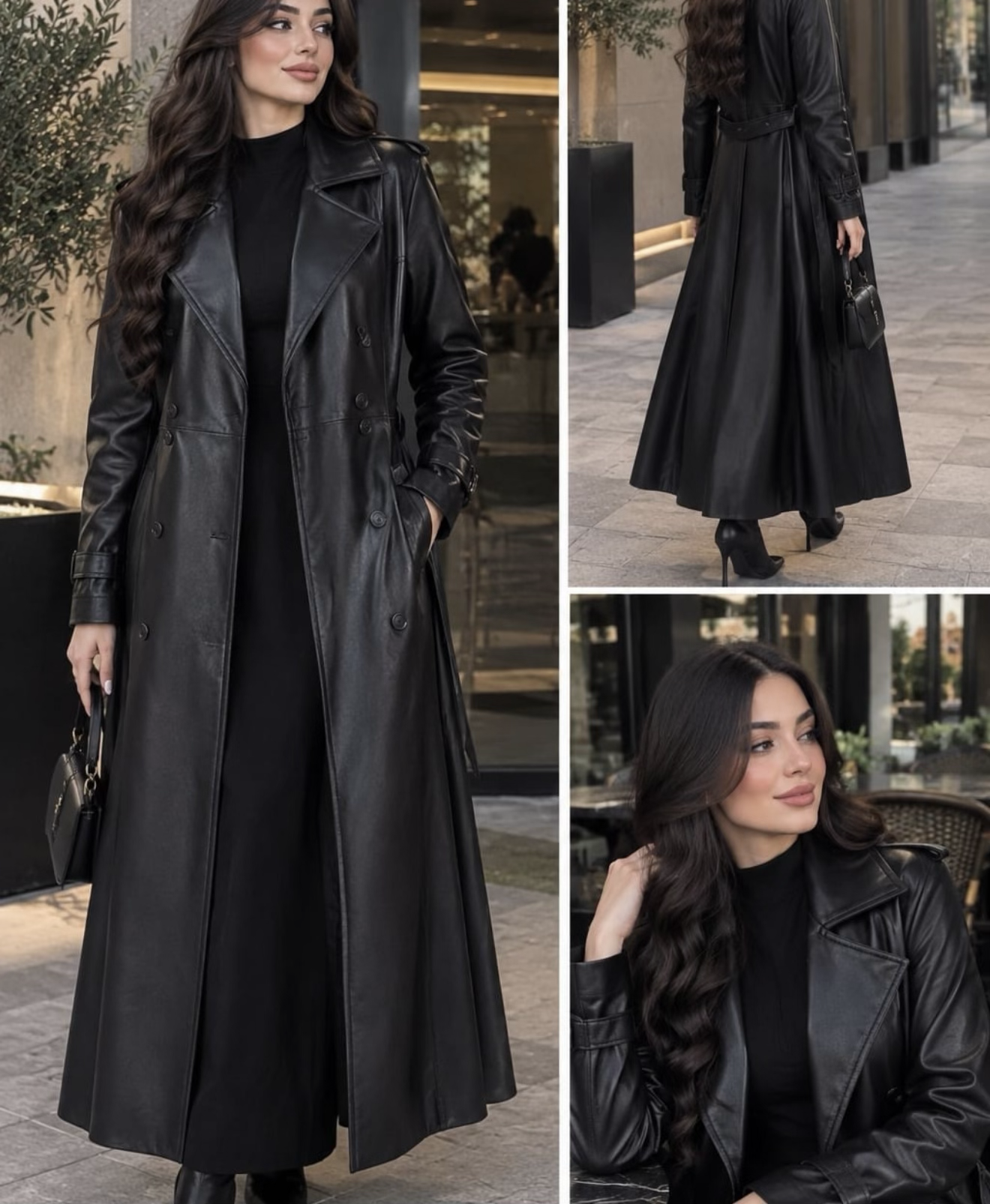 بارانی چرم زنانه